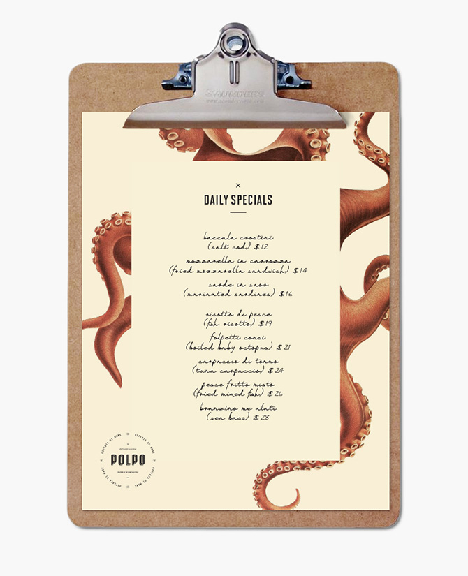 Project DAILY SPECIALS by Richard Marazzi