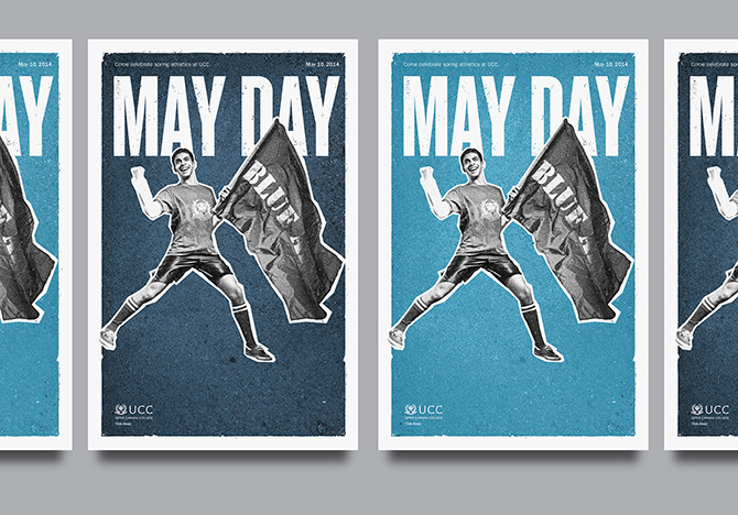 Project MAY DAY POSTER by Richard Marazzi